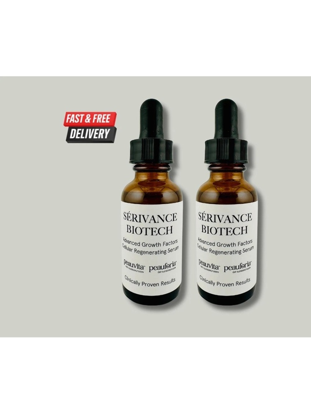 Sérivance Biotech Advanced Growth Factors Cellular Regenerating Serum - Anti-Age